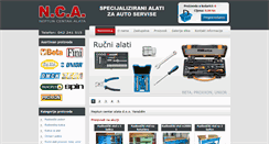 Desktop Screenshot of nca-alati.hr